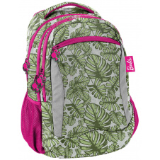 Рюкзак жіночий Paso Barbie Tropical Leaves BAL-2808 25L Різнокольоровий