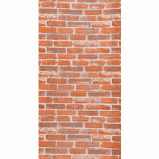 Самоклеющаяся 3D панель под рыжий екатеринослав кирпич Sticker Wall 3080х700х3мм