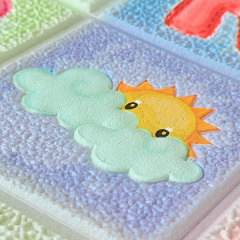Набор панелей стеновых 3D Алфавит (2шт) 700*1400*4mm (D) Sticker Wall SW-00002352 Черкассы