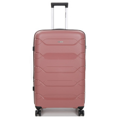 Валіза велика L поліпропілен Worldline Airtex 282 109л 74×47×30см Рожеве золото Ізмаїл