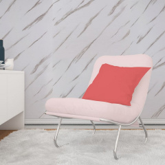 Плінтус РР самоклеючий 3D Loft білий зі срібною смужкою 2300*70*4мм (1833) Одеса