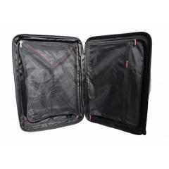 Чемодан дорожный Средний (М) Полипропилен Airtex 242 75л 65,5x46x27,5см Черный Житомир