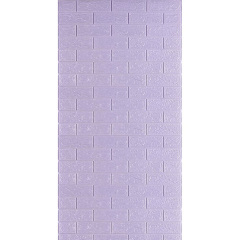 Самоклеюча 3D панель під світло-фіолетову цеглу Sticker Wall 3080х700х3мм Кропивницький