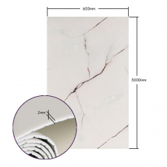Самоклеящаяся стеновая PET плитка в рулоне 600*3000*2mm SW-00001697 Sticker Wall Калуш