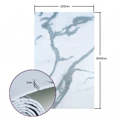 Самоклеящаяся стеновая PET плитка в рулоне 600*3000*2mm SW-00001690 Sticker Wall Городок