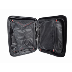 Чемодан дорожный Малый (S) под Ручную кладь Полипропилен Airtex 242 45л 55x39,5x22,5см Черный Конотоп