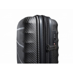 Чемодан дорожный Малый (S) под Ручную кладь Полипропилен Airtex 242 45л 55x39,5x22,5см Черный Конотоп