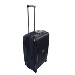 Чемодан дорожный Средний (М) Полипропилен Airtex 245 75л 67,5x46x27,5см Черный Костопіль