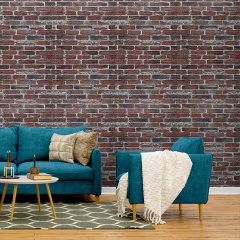 Самоклеящаяся 3D панель Sticker Wall SW-00001164 Под красный кирпич 700х770х3 мм Ивано-Франковск