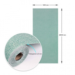 Шпалери самоклеючі Sticker Wall 2800*500*2,5мм YM-11 DEEP GREEN WHITE (D) SW-00002019 Ізюм