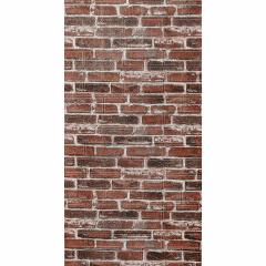 Самоклеющаяся 3D панель под красный екатеринослав кирпич Sticker Wall 3080x700x3мм Хуст