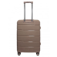 Чемодан из полипропилена Milano bag 0305 M+ 84 л Шампань Вишневое