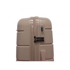 Чемодан из полипропилена Milano bag 0305 M+ 84 л Шампань Вишневое