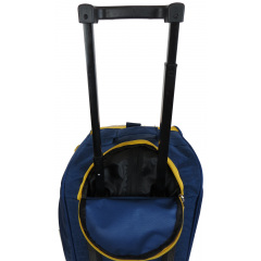 Сумка на колесах 57L Wallaby 10428-7 синя з жовтим Ужгород
