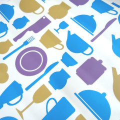 Самоклеюча плівка Sticker Wall Яскрава кухня 0.45х10M Біла Церква