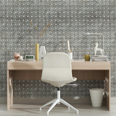 Самоклеюча PET мозаїка Sticker Wall 300х300х4 мм Сірий (D) SW-00002451 Павлоград
