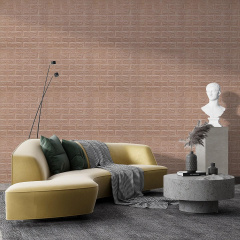 Самоклеющаяся стеновая панель Sticker Wall 3D 700х770х7мм кирпич кофе с молоком (D) SW-00001800 Лубны