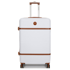 Чемодан большой L ABS-пластик Worldline Airtex 629 76×52×30см 110л Белый Ровно
