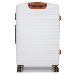 Чемодан большой L ABS-пластик Worldline Airtex 629 76×52×30см 110л Белый Ровно