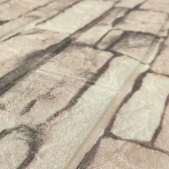 Самоклеющаяся 3D панель 3D Loft WHS-03 под бежевый екатеринославский кирпич в рулоне 20 м 20000x700x3мм Переяслав-Хмельницкий