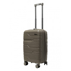 Чемодан маленький S полипропилен Milano bag 0306 56×35×24см 33л Шампань Ізюм