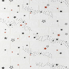 Панель стінова в рулоні 3D 700мм*19,6м*3мм зірки (D) Sticker Wall SW-00001920 Чернігів