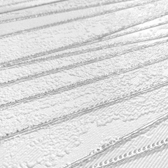 Самоклеюча 3D панель Sticker Wall SW-00001185 Срібні стрічки 700х700х5мм Ковель
