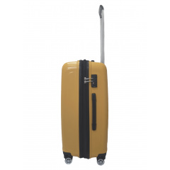 Валіза дорожня Середня (М) Поліпропілен Airtex 241 70л 65x46x26см Жовтий (Yellow) Дрогобич