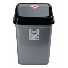 Контейнер для мусора Violet House 0101 5 л Metalic (6749528)