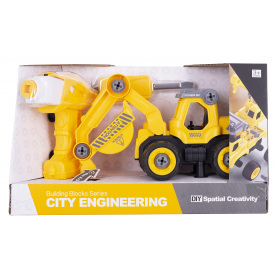 Экскаватор Diy Spatial Creativity LM8011-DZ-1 Разноцветный (6477771)