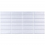 Декоративная ПВХ панель под камень Sticker Wall 960*480*4мм (D) SW-00001779 Белая Ладан