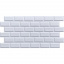 Декоративна ПВХ панель біла клінкерна цегла Sticker Wall SW-00001431 960х480х4мм Бердичів