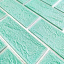 Самоклеющаяся стеновая панель Sticker Wall 3D NEW CULTURAL WALL 70*70cm*5mm GREEN+SILVER (D) SW-00001803 Бердичев