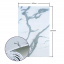 Самоклеящаяся стеновая PET плитка в рулоне 600*3000*2mm SW-00001690 Sticker Wall Городок