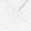 Самоклеющаяся пленка Sticker Wall SW-00001223 Белая с орнаментом 0,45х10м Васильков