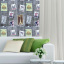 Самоклеюча 3D панель Sticker Wall Поштові марки 700х700х4мм Кропивницький