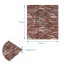 Панель стінова Mix 3D (058-2) 700х770х2мм (D) Sticker Wall SW-00001917 Київ