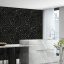 Самоклеюча PET мозаїка Sticker Wall 300х300х4 мм Чорний (D) SW-00002446 Кропивницький