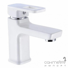 Смеситель для раковины Lidz Wawel LDWAW001WHI45397 белый