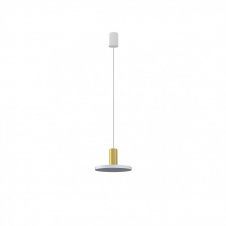 Люстра Nowodvorski 8038 HERMANOS B WHITE/SOLID BRASS