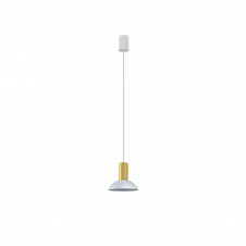 Люстра Nowodvorski 8037 HERMANOS C WHITE/SOLID BRASS