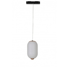 Трековий світильник Laguna Lighting 125 Білий Латунь (12563-07)