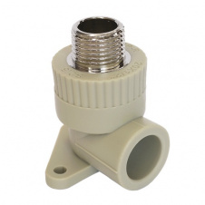 Уголок полипропиленовый Hi-Therm 1"x1/2" Н 90° настенный (H21702520)