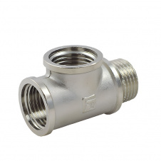 Тройник FADO FITT 1/2" ВВН никелированная латунь