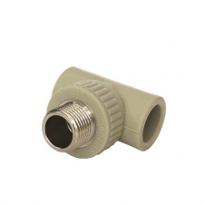 Фото - Тройник полипропиленовый Hi-Therm 1"x1/2"x1" Н (H2120252025) Тройник полипропиленовый Hi-Therm 1"x1/2"x1" Н (H2120252025)