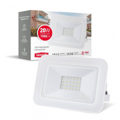 Прожектор світлодіодний Maxus FL-02 20W 5000K Білий (1357) Ужгород