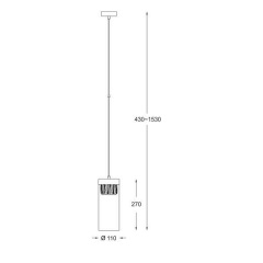 Люстра Zuma Line GEM P0389-01D-0FD2 Бровари