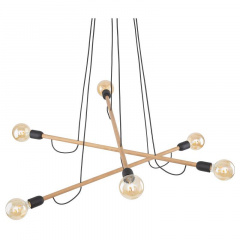 Люстра TK Lighting Helix Коричневий Чорний (TK4953) Михайлівка