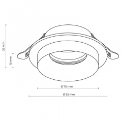 Точечный светильник TK Lighting Jet Черный (TK6920) Жмеринка