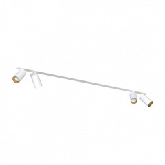 Спот Nowodvorski 7686 MONO SURFACE IV WHITE/GOLD Хуст